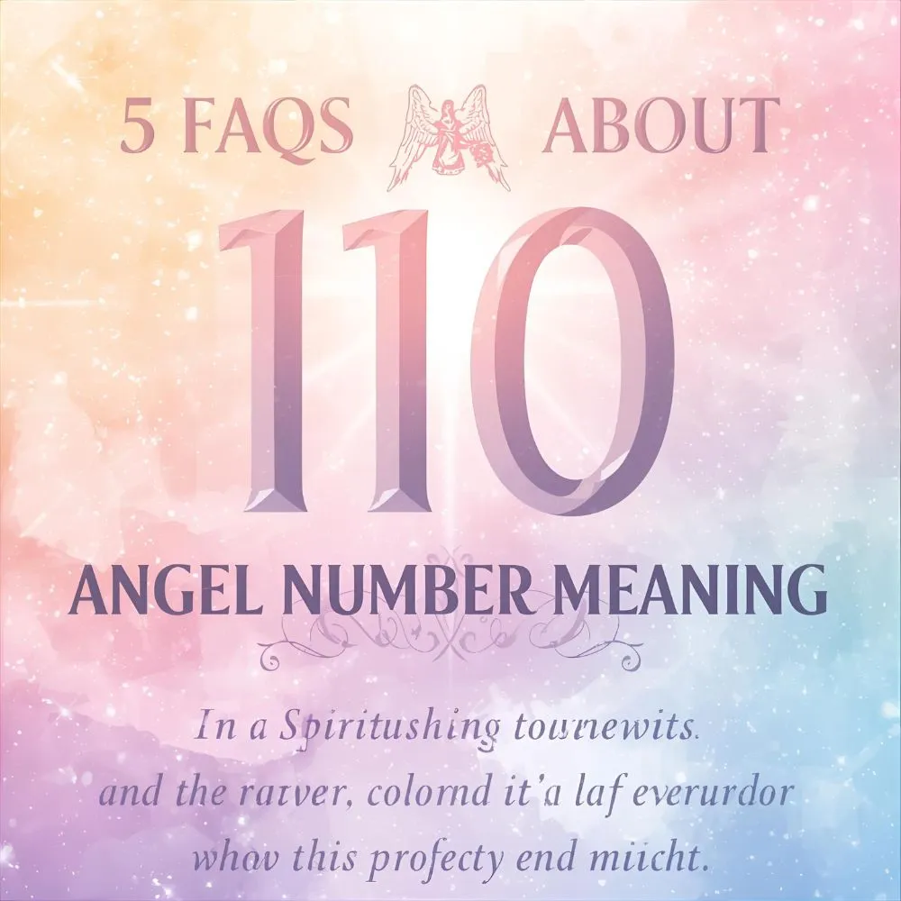 5 FAQs About 110 Angel Number Meaning