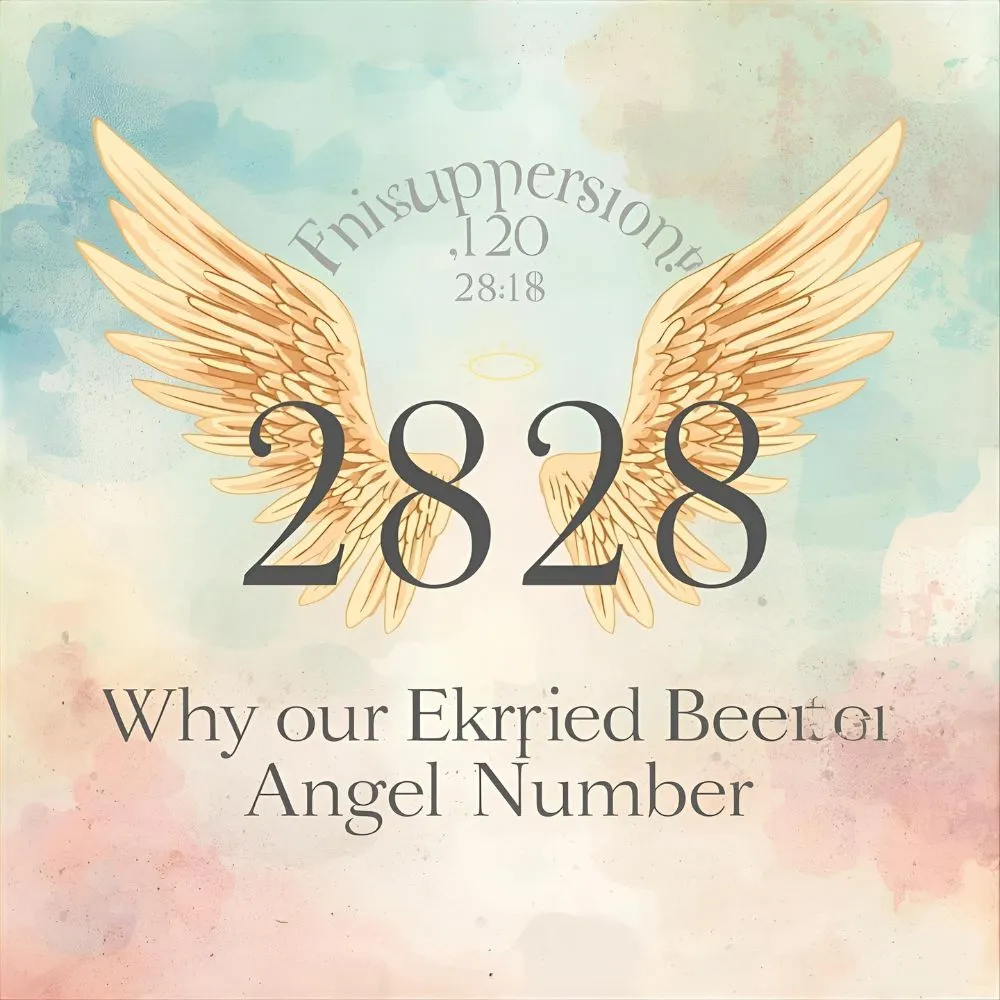 Why You Keep Seeing Angel Number 2828