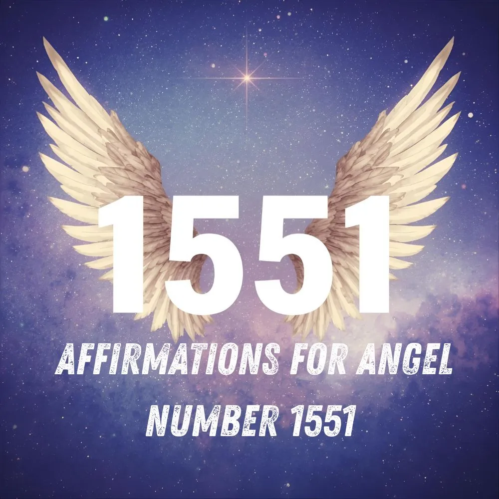  Affirmations for Angel Number 1551