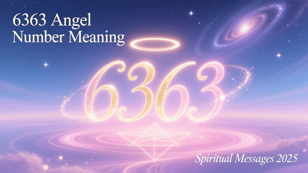 6363 Angel Number Meaning Spiritual Messages 2025