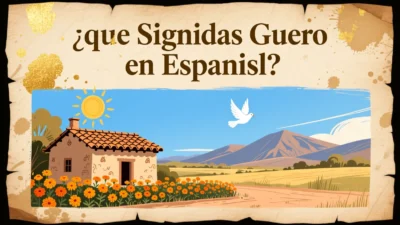 What Does Guero Mean in Spanish