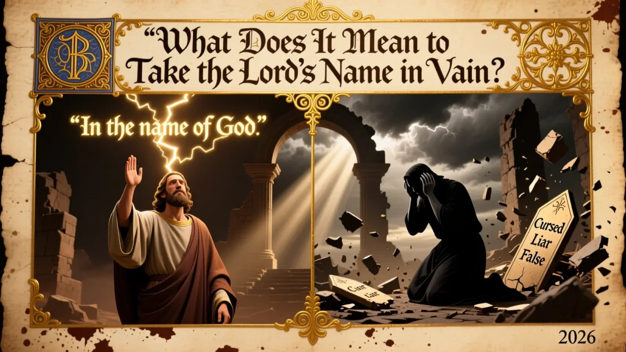 What Does It Mean to Take the Lord’s Name in Vain? 2026