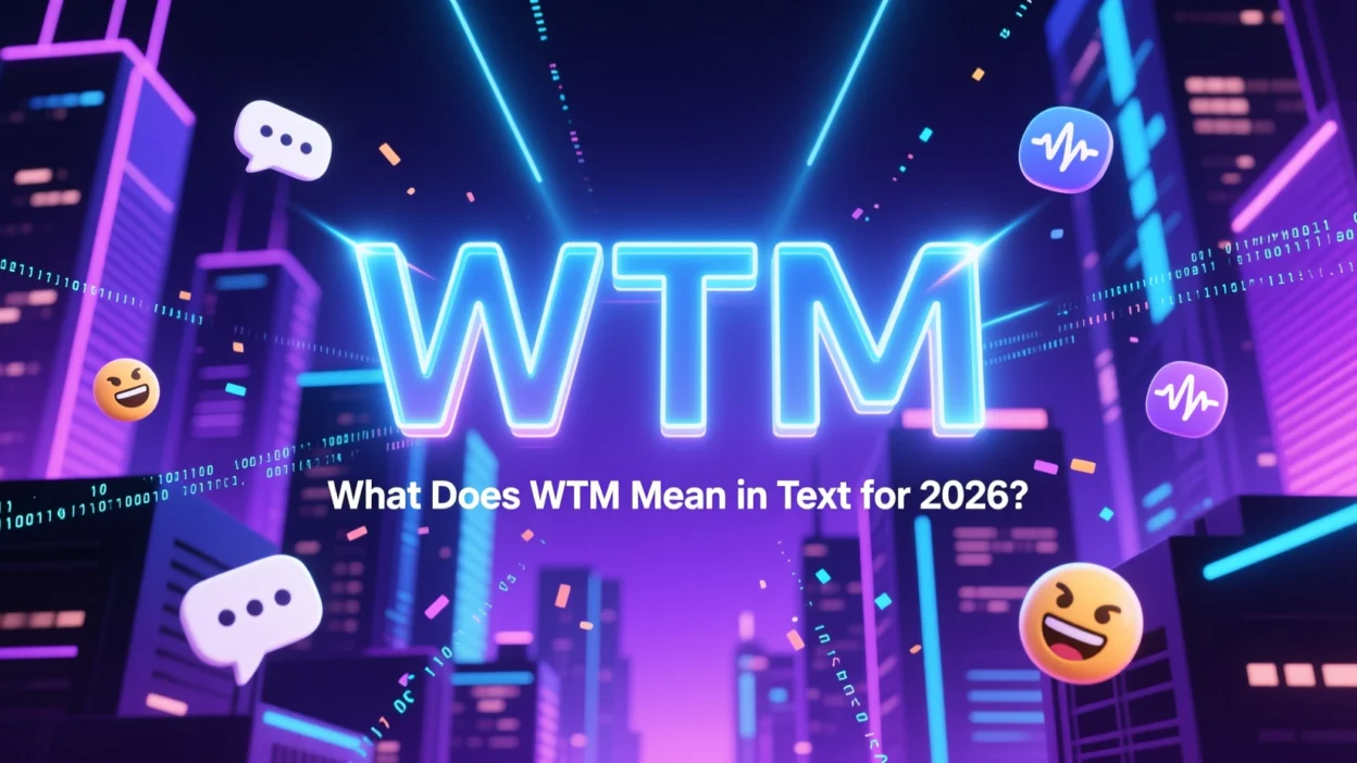 What Does WTM Mean in Text for 2026