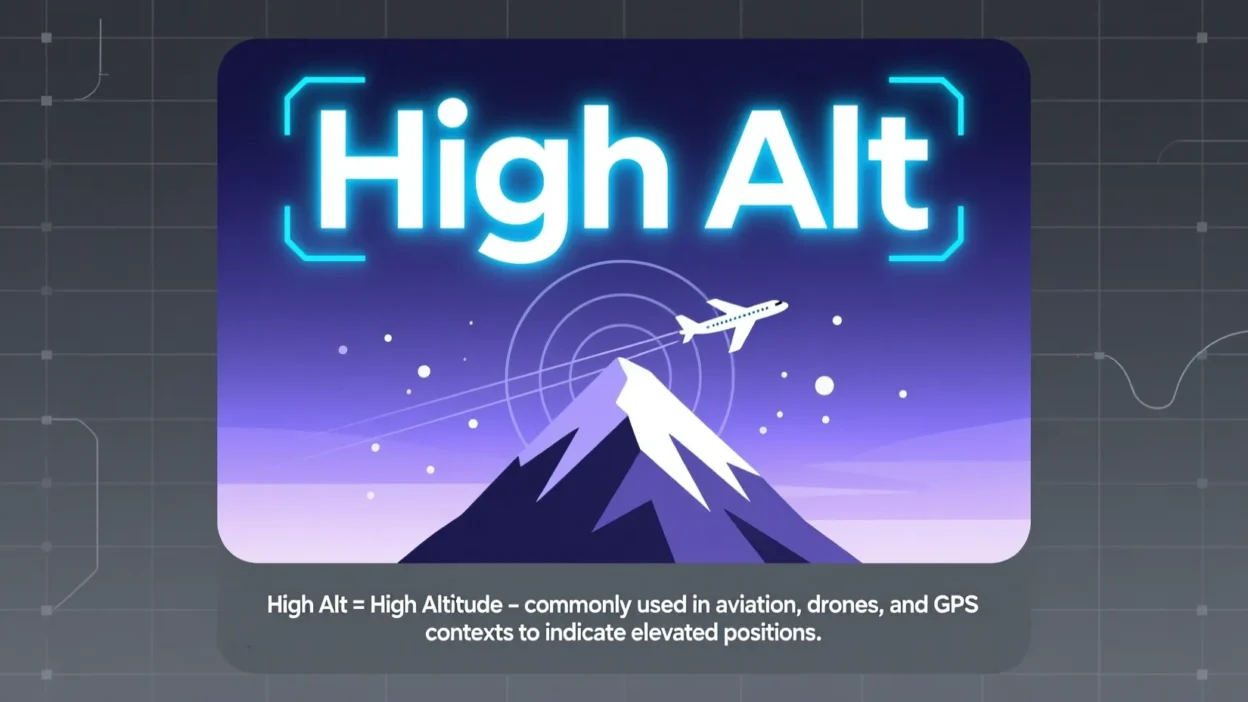 What Does High Alt Mean in Text